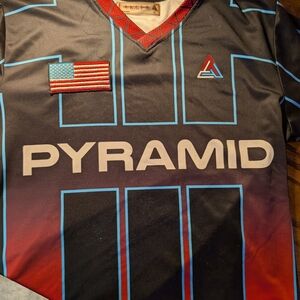 Pyramid Black and Red Jersey